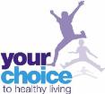 healthy living. - artoon shades of people jumping around being active.