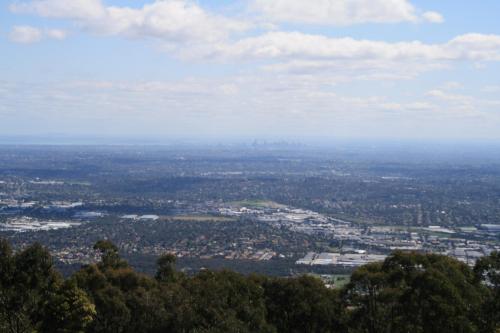 The Dandenongs - The Dandenongs view of Melbourne