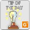 tip of the day - sharing thoughts and ideas