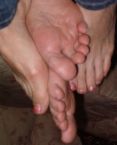 feet - pairs of clean feet