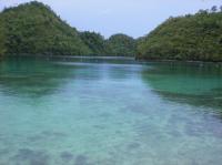 Siargao Island - The blue lagoon in siargao island.