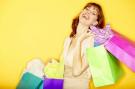 Lady with shopping bags. -  A lady holding some shopping bags.