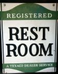 rest room - rest room sign board