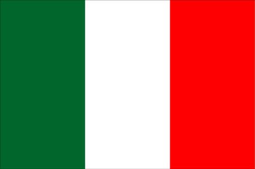 Italian flag - Italian flag: Green, White and Red