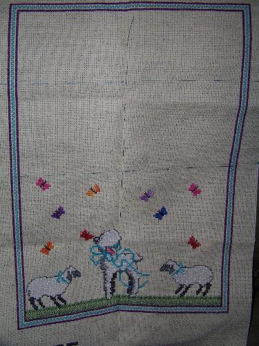 Cross Stitch picture - Cross Stitch picture I am making for my grandson