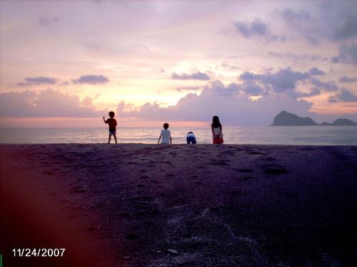The Peers - The peers of young kids watching the sunset