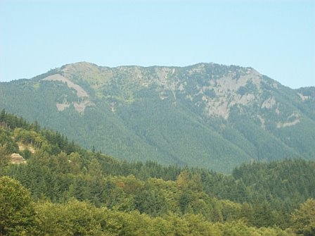 Mountain side in the cascades - This is a picture I took while travelling in the Cascade Mountain range.