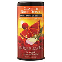 Cranberry Blood Orange - from the Republic of Tea -- my fave!