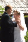 Bride and groom -  Bride and groom on wedding day.