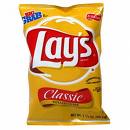 Lays potato chips bag - Lays potato chips, the kind we sometimes get.