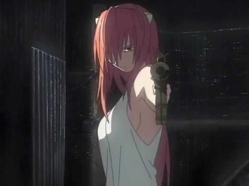 Elfen Lied - Lucy - Lucy is a teenage diclonius girl around 18 years old, Lucy has four vectors with a limited range of two meters. However, she can be swift and lethal within that range, and will use any nearby objects as high velocity projectiles to kill at greater distances. She is also capable of stopping or deflecting most standard ammunition when she concentrates on the task. Lucy hates humans mainly because of how she was treated by her human peers as a child. Consequently, she discounts non-diclonii, claiming they are not real people. She seems to lack empathy, kills without much concern, and acts somewhat sadistically. Despite this lack of concern for human life she will not harm Kohta.   - answers.com