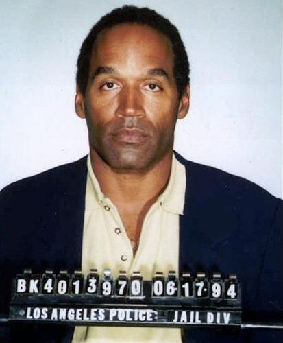 OJ Simpson Mugshot - Exactly what the photo subject line states...