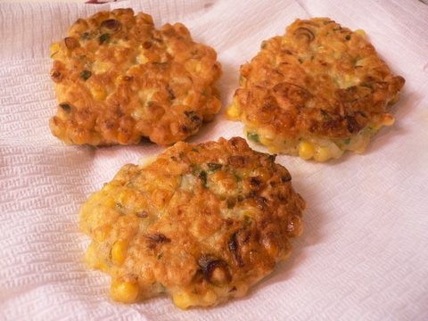 Corn Fritters - Corn Fritters. Crunchy and tasty.
