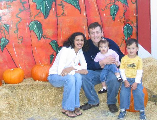 Pumpkin Patch - Family Traditions on Halloween.