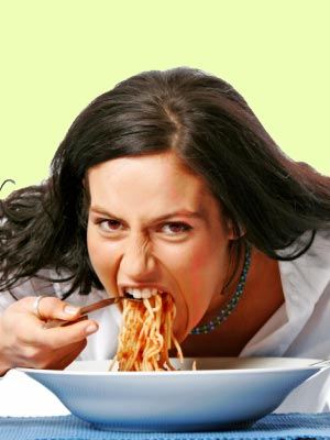 Eating Disorder - I love to eat pasta and i saw this picture and i like it kinda funny.