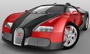 car - a luxuries red and black car does is one of the 10 most expensive cars in the world.
