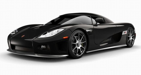 car - this is the koenigsegg ccx, the fourth most expensive car in the world. It is on show worth more then $600,000 and was v8 based.