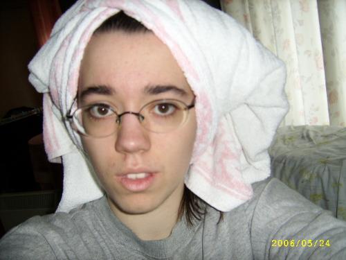 before my 18th b-day - washing my hair before mine 18th birthday