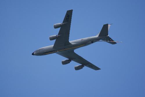 plane at Dawlish airshow - An american plane at dawlish airshow