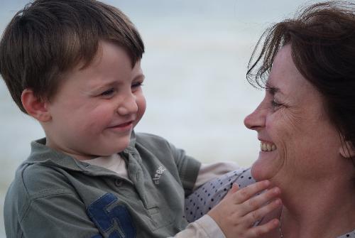 happy mummy and son....................... - happy mummy and son