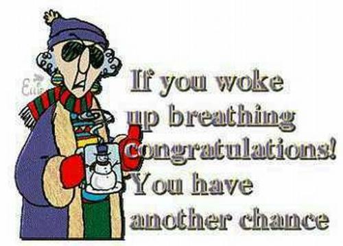 Maxine - Woke Up Breathing - Just another funny old age pun coming from our favorite old lady "Maxine" LOL...