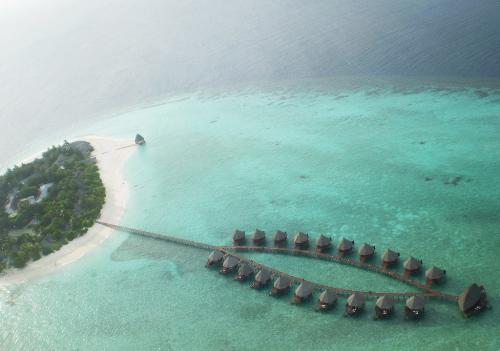 Maldives Angaga - Resort where we stayed for our honeymoon. Took from hydroplane.