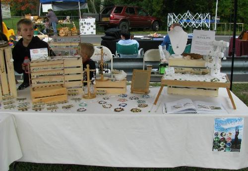 Eagleswood Country Fair - Display - My display at the Eagleswood Fair this past weekend. Those are our sons behind the table.