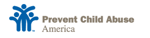 Stop Abuse - Logo for 'Prevent Child Abuse America'