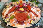 seafood - a great looking seafood plater with a variety of fish and other yummy seafoods.