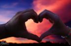 sunset heart - together we form a heart at our sunset!