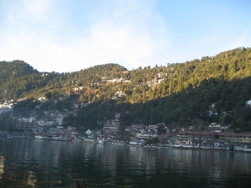 Nainital - The lake view at Nainital,a very beatiful place to visit.