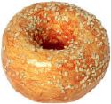 bagel - A picture of a delicious looking bagel.