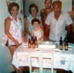 A family with friends - A picture of a family with friends.