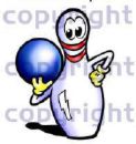 Cartoon bowler - Image of a bowler.