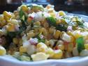 Fresh Corn Salad - What could be more perfect than a summer salad with fresh-picked corn? The fresh corn salad is a great accompaniment to any summer dish.  For more great Low Fat Recipes, Low Calorie Recipes, Low Carbohydrate recipes, and Diabetic Recipes.