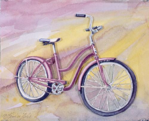 riding a bike - when you were young riding your bike.