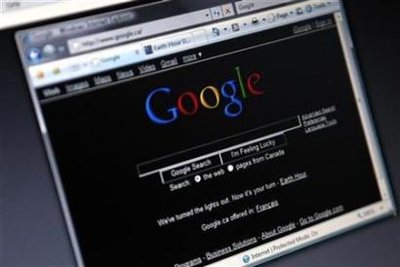 Google  - Google Black web page