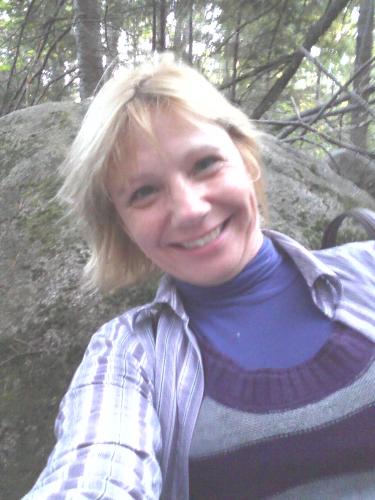 Adirondack Mountains - taking a break from hiking