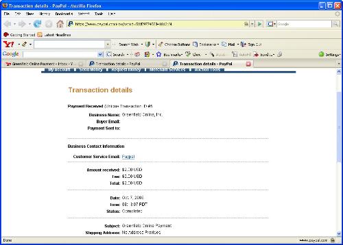 my second & third payment from greenfield - this is my 2nd & 3rd payment from greenfield