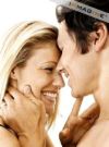 Lovers - A man and woman in an embrace.