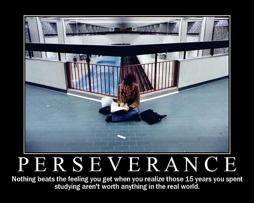 perseverance - http://www.flickr.com/photos/bofh/181006829/