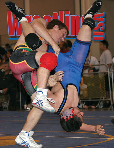 wrestling - wrestling, real?!