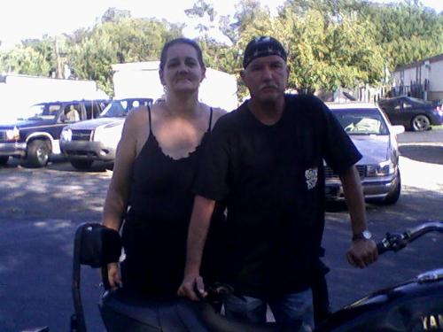 Getting ready to go on a bike ride - Going out for a fun ride on the bike.