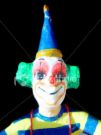 Happy clown - A photo of a happy clown.