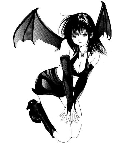 Lilim Kiss Character - Lilim - A nameless lilim demon who feeds off the life energy of human males by kissing them (usually by entering their dreams). On one occasion she drains Miu in order to shut her up, indicating that Lilim is capable of feeding on the lifeforce of women, but she claims that it tastes disgusting. After finding that Takaya's life energy is different than anyone else's, being much stronger and better tasting, she agrees with him to kiss only him. She was trapped inside a pendant until Takaya set her free. Once sealed in the pendant, she loses all of her memories. Lilim's cooking can only be called destructive. She soon reveals that the reason Takaya's life energy nourishes her better than that of most men, is because they have moles in similar places. This could be theorized to indicate a mystic similarity between the two of them. Eventually, Lilim is re-sealed in her bottle by Yukihiko, who intends to reclaim her after the sealing has wiped her memory. As it turns out, the only person capable of once again unsealing Lilim is Takaya; when unsealed, Lilim reveals that even though she lost her memory, she feels a strong desire to be with Takaya and no other. It is most likely that she returns his feelings that romantic attraction to Takaya has become an integral part of her subconscious, as opposed to her erasable conscious.