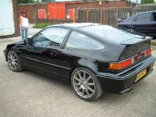 Nice Crx - A beast on weels, a light car and faster than almost any 1.6L stock cars. 