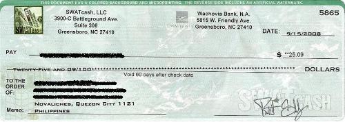 My first payment from Swatcash!!! - http://www.swatcash.com/assault