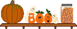 Halloween - It just a halloween photo that says boo.