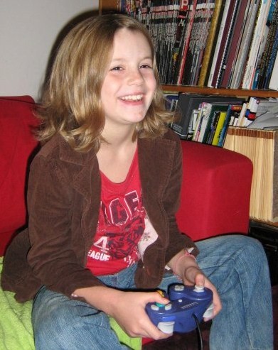 Apryle - My eldest grandaughter whos 8, loves playing the game cube