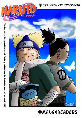 Chouji and Shikamaru - Chouji and Shikamaru are coolest friends in naruto